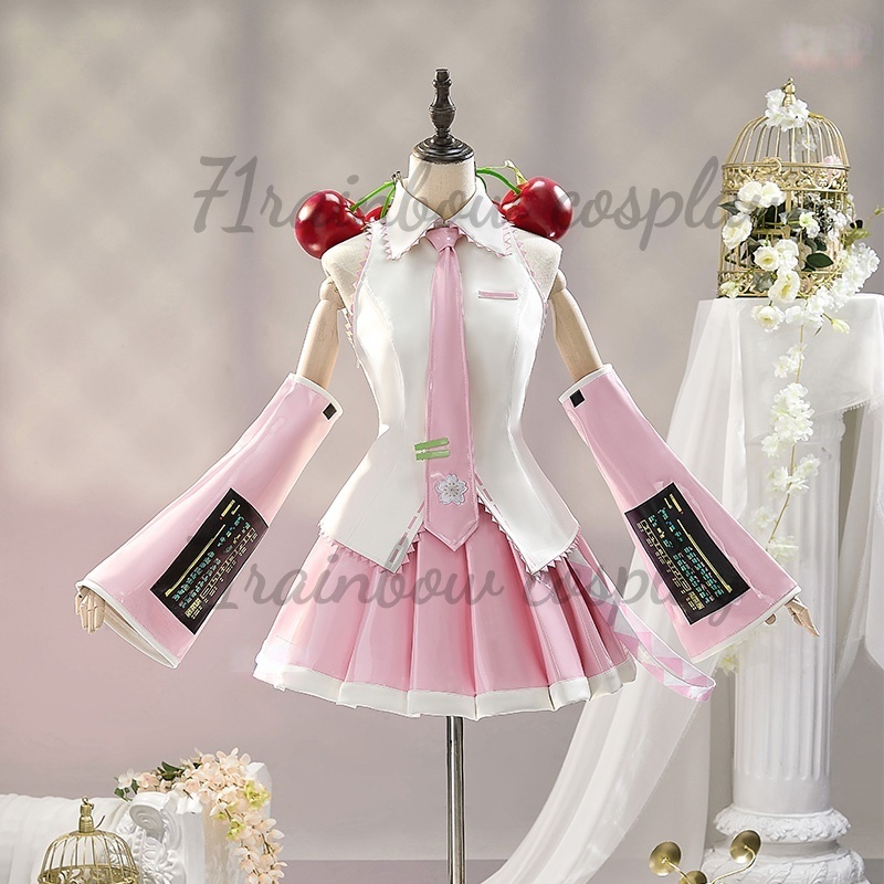 Anime Cosplay Miku - Disfraces de Sakura Mikuu, uniformes Mikuu,