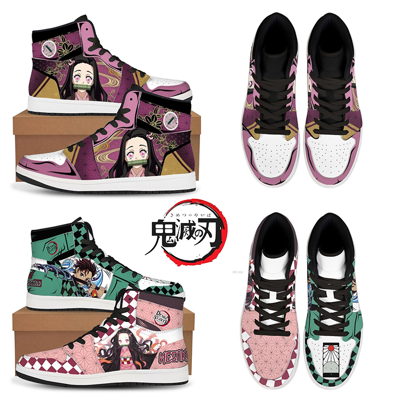 Cosplay Anime Tsunade - Zapatillas de Anime Demon Slayer Tanjirou