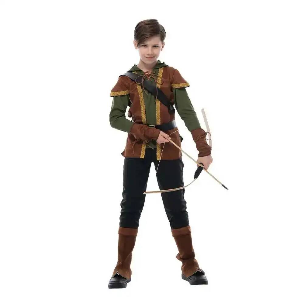 Anime Cosplay Robin - Disfraz de arquero para niños, disfraz