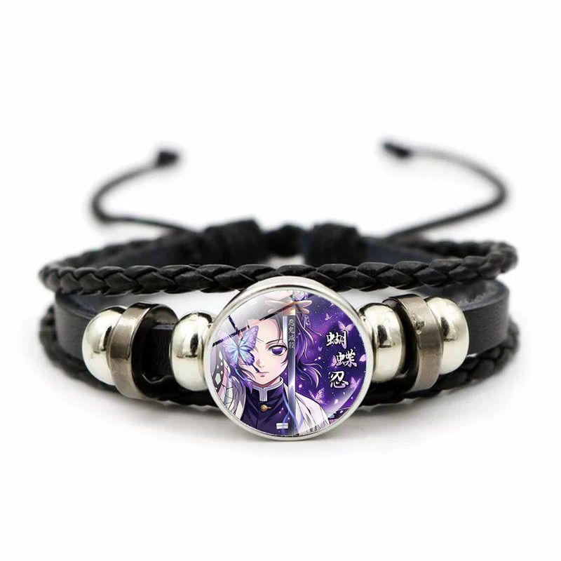 Cosplay Anime Tsunade - Pulseras temáticas de Anime Demon Slayer,