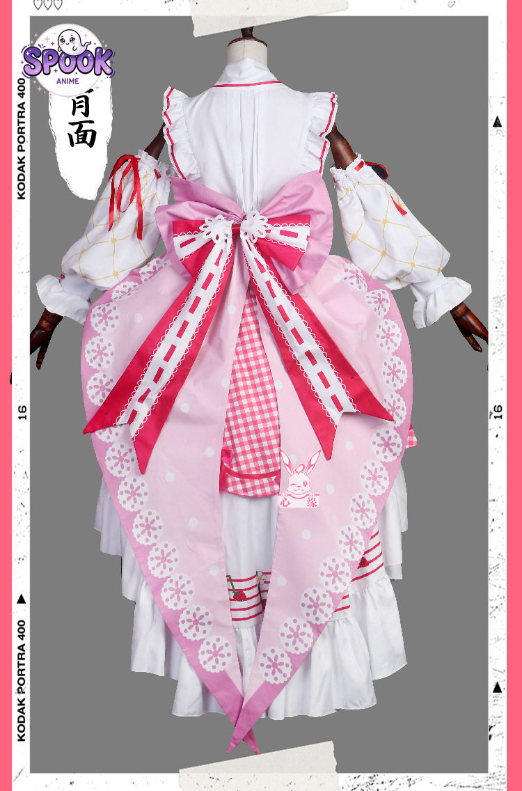 Vestido Lolita de Fresa, 15.º  - Anime Cosplay Miku reseña y precio