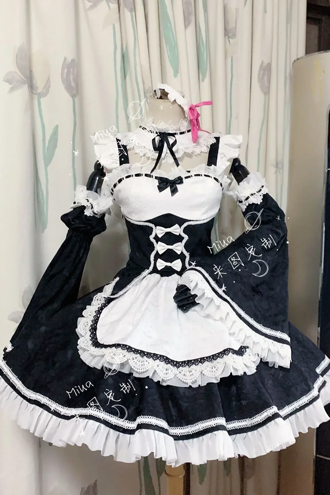 Nuevo disfraz de Anime Maid Re - Re Zero Rem Wig reseña y precio