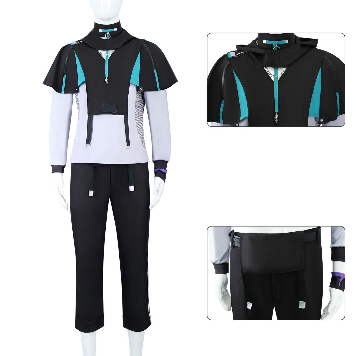 Disfraces de Halloween XIAO, r - Anime Cosplay Outfits Male reseña y precio