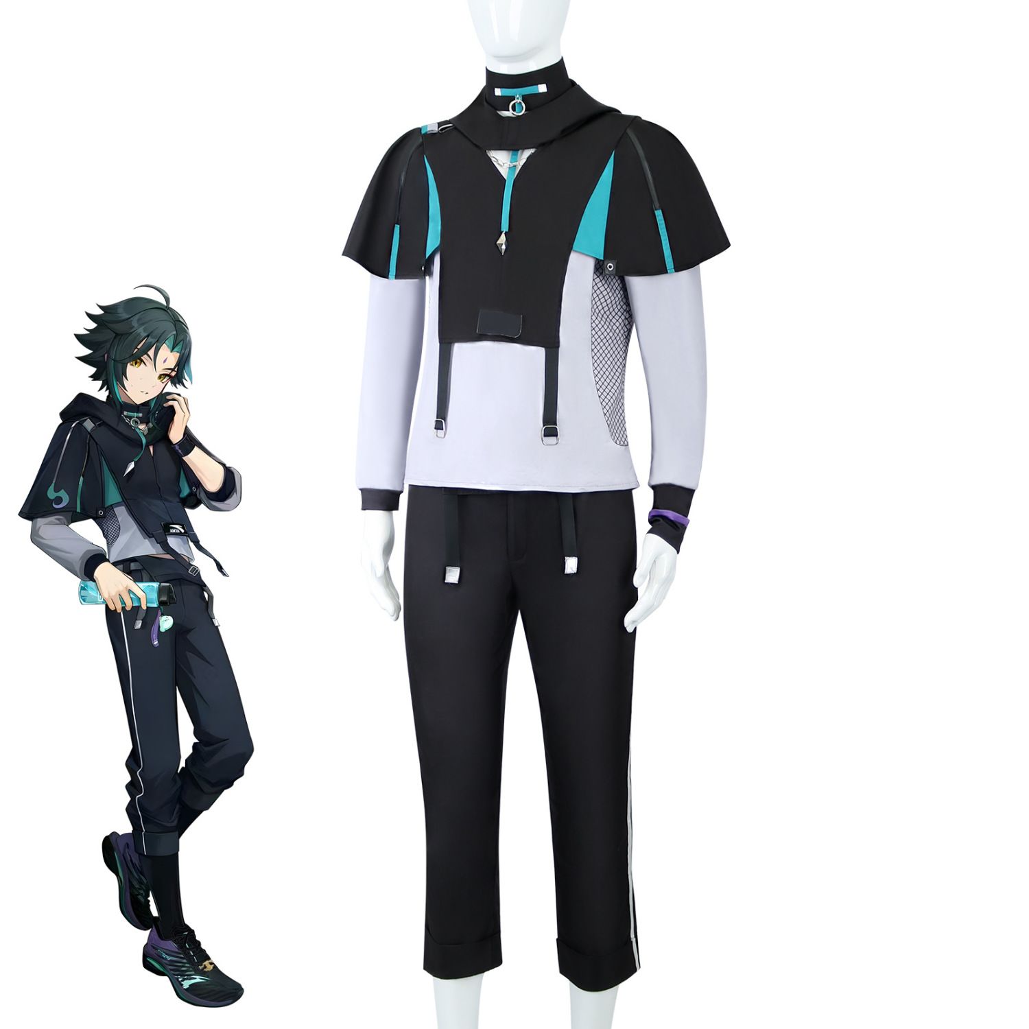 Disfraces de Halloween XIAO, r - Anime Cosplay Outfits Male reseña y precio