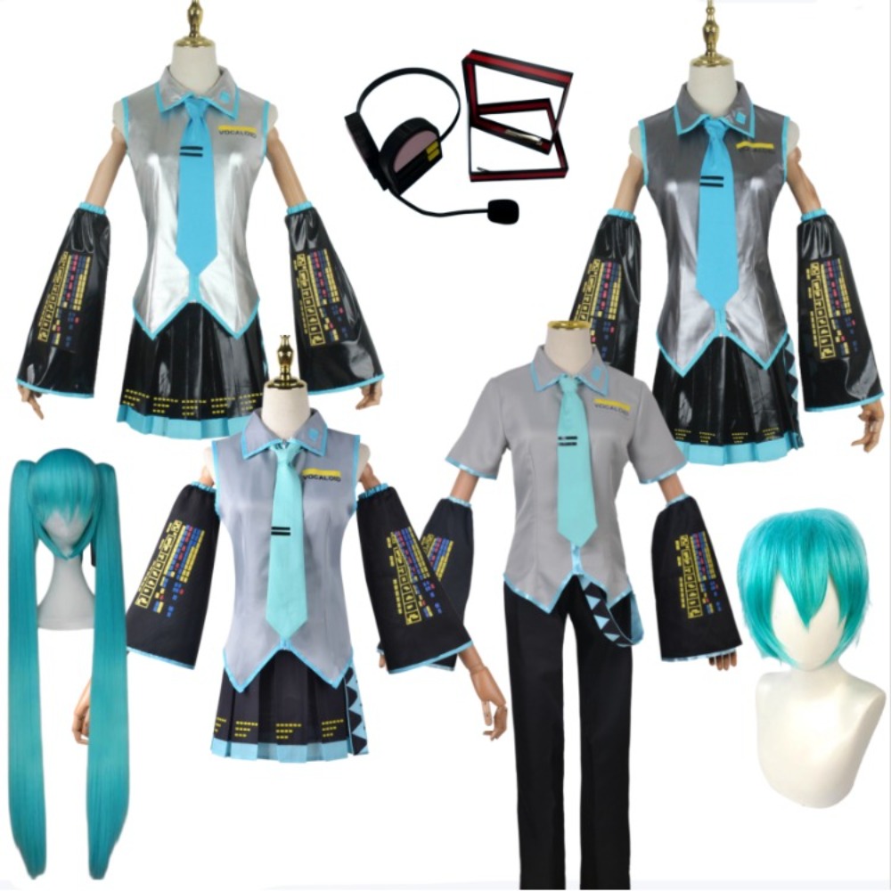 Disfraz de Cosplay Completo al - Anime Cosplay Miku reseña y precio