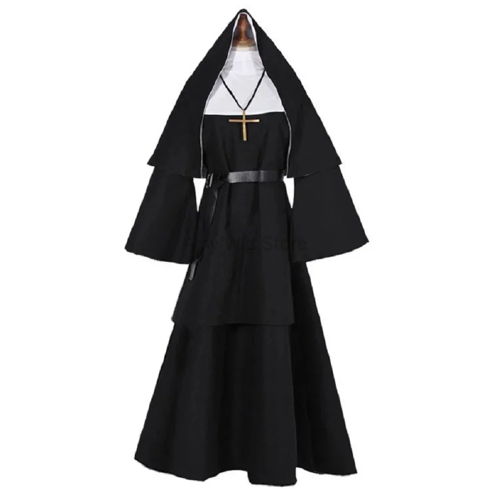 Disfraz de Monja para Mujer, D - Anime Cosplay Nun reseña y precio