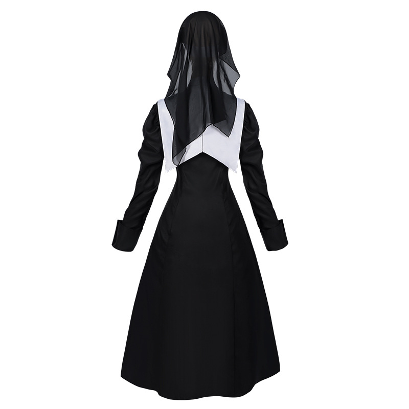 Vestido Plisado para Mujer, Es - Anime Cosplay Nun reseña y precio