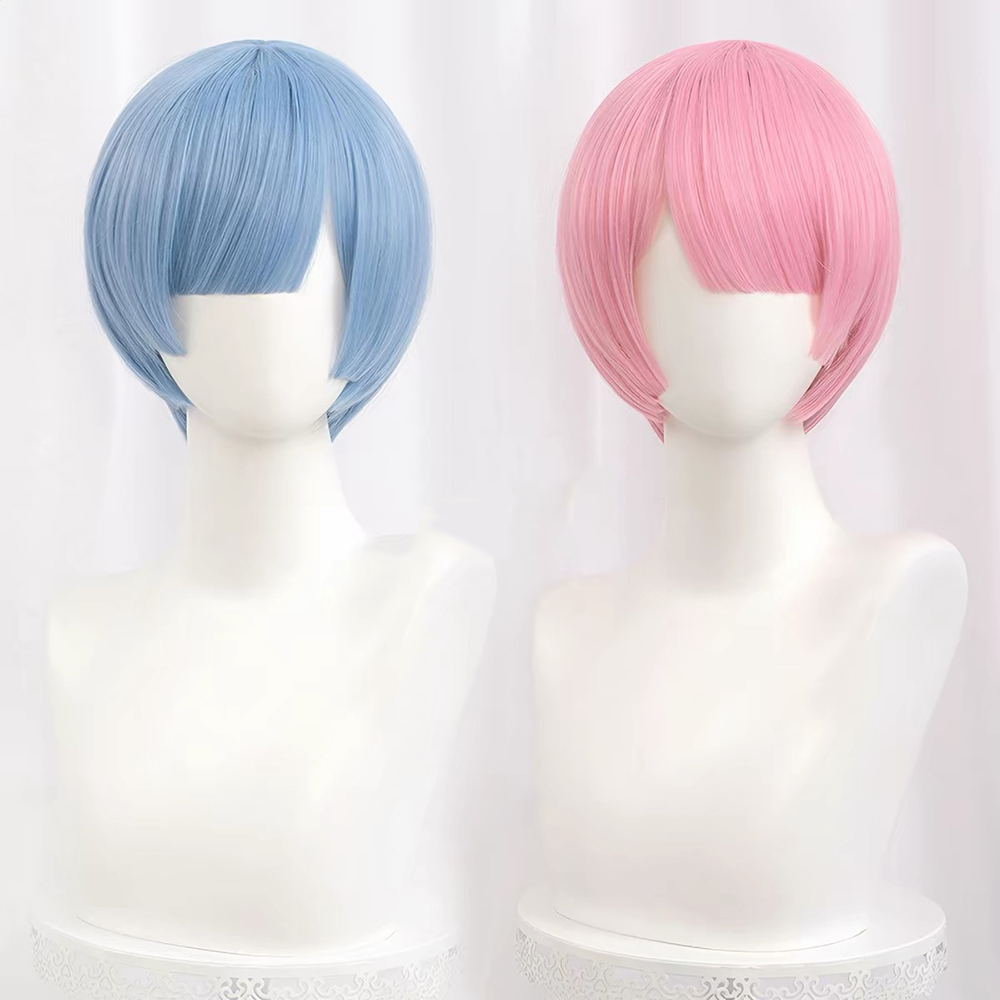 HAIRJOY Peluca de pelo sintéti - Re Zero Rem Wig reseña y precio