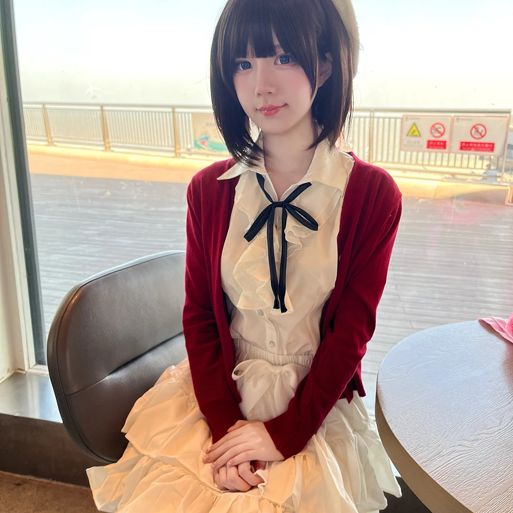 Conjunto de falda y camisa de  - Anime Cosplay For Girls reseña y precio