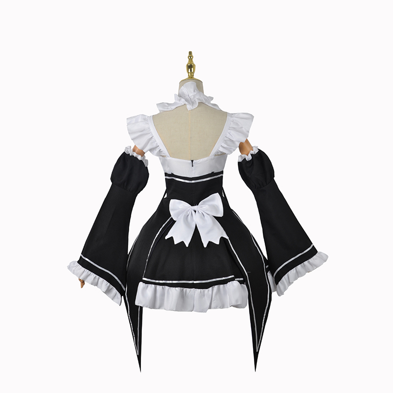 Disfraz de cosplay de Anime Ra - Re Zero Rem Wig reseña y precio