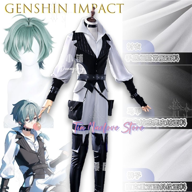 Disfraz completo de personaje  - Anime Cosplay Outfits Male reseña y precio