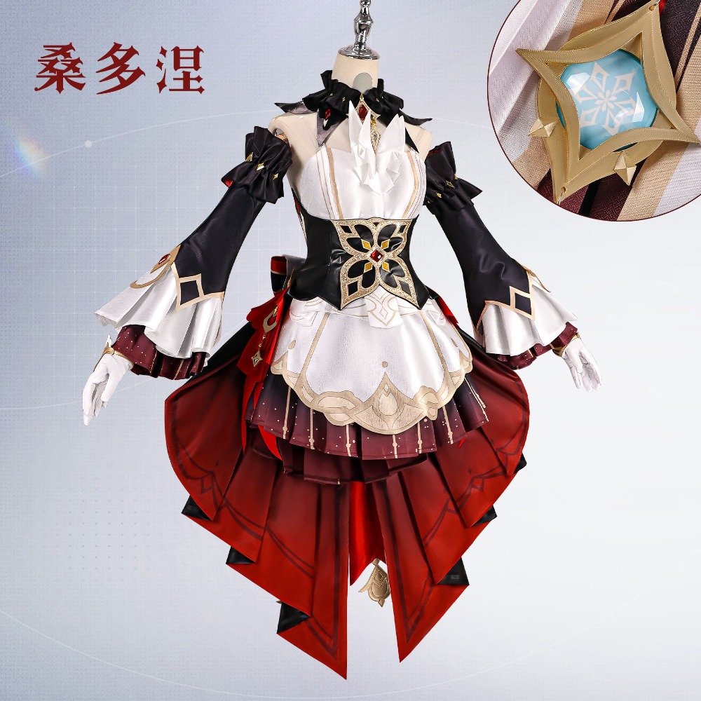 Disfraz de Cosplay de Sandrone - Anime Cosplay Show reseña y precio
