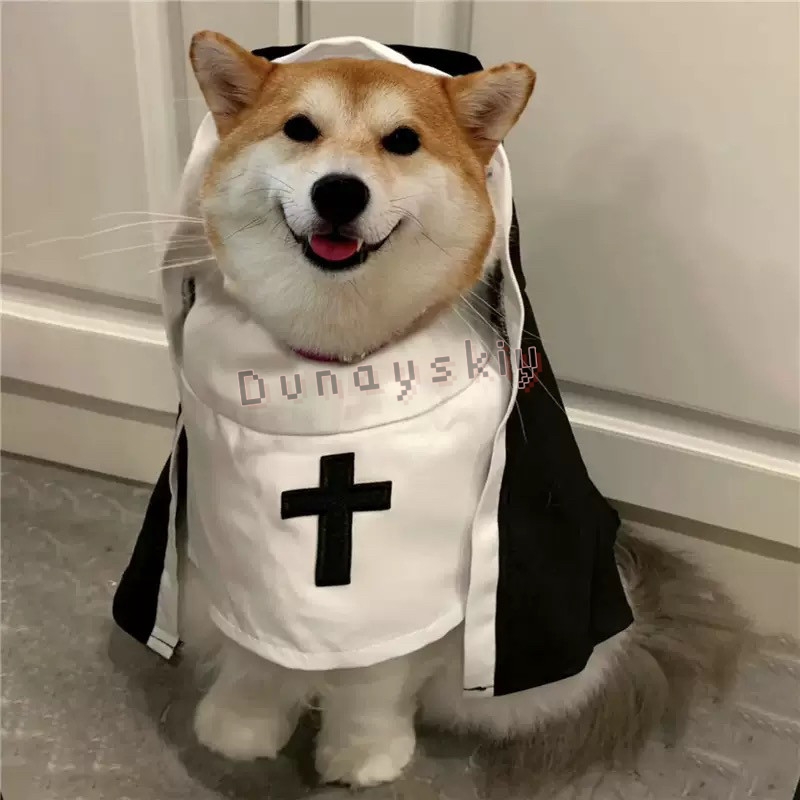 Disfraz de Navidad para Perros - Anime Cosplay Nun reseña y precio