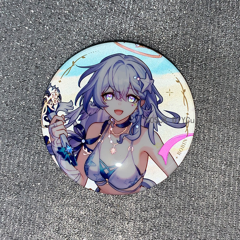 Insignia reflectante de dibujo - Anime Cosplay Robin reseña y precio
