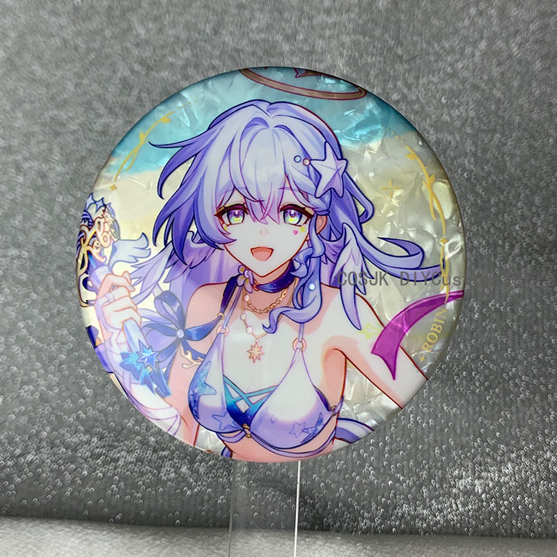 Insignia reflectante de dibujo - Anime Cosplay Robin reseña y precio
