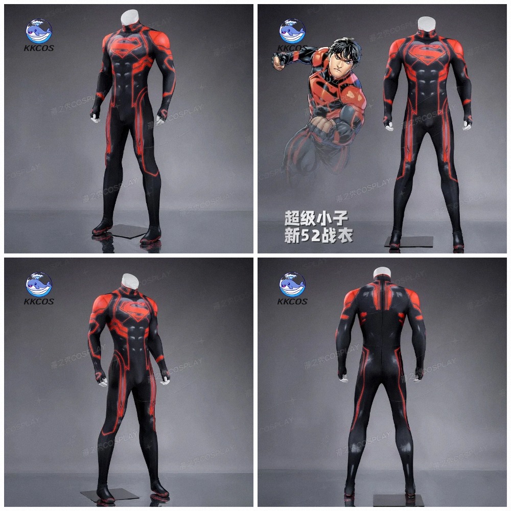 KKCos Nuevo Superboy 52 ‌ Kon- - Anime Cosplay Outfits Male reseña y precio